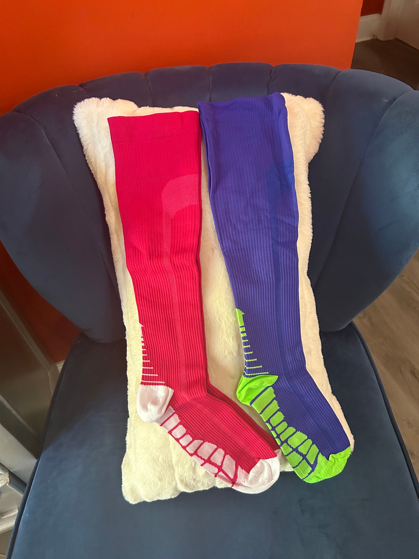 Compression Socks Solid Color and Multi Colored