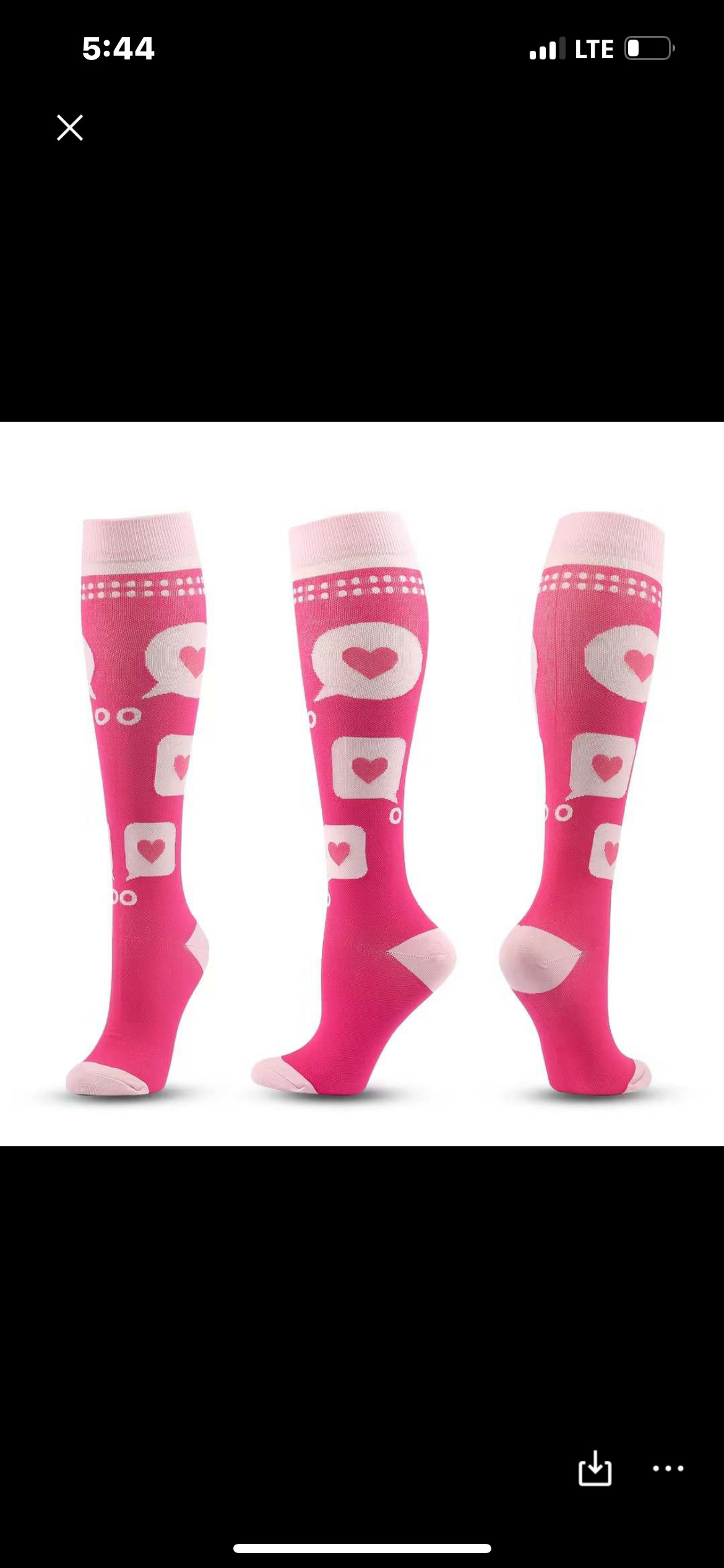 Compression Socks Solid Color and Multi Colored