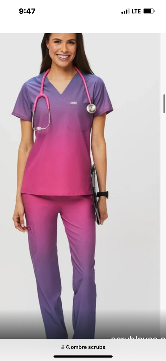 Ombré pink/purple Jogger set