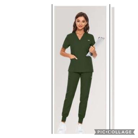 Olive Green unisex set