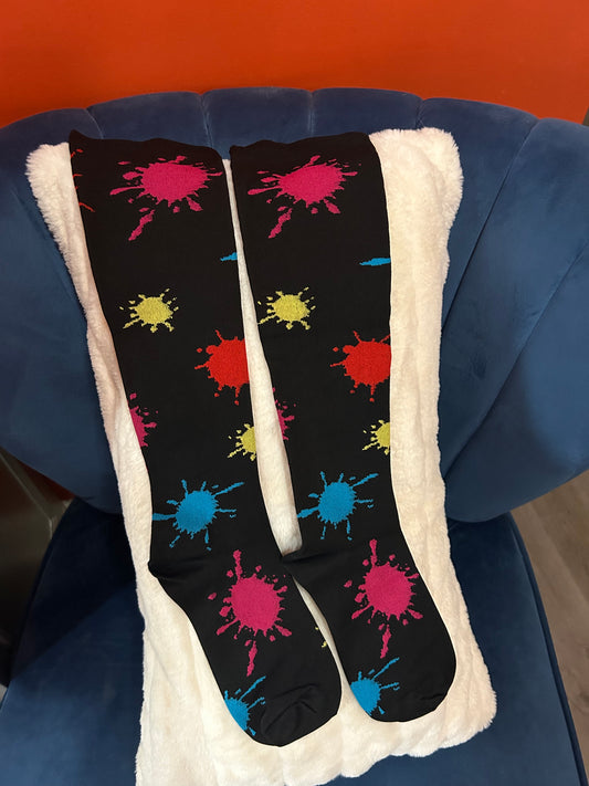 Multi colored Compression Socks