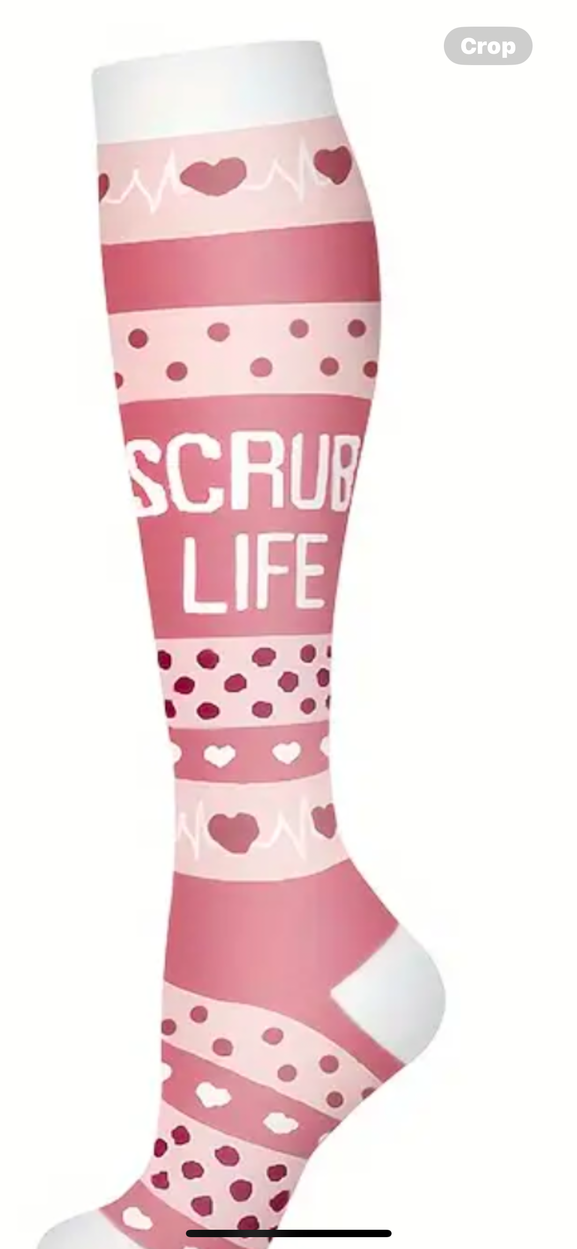 Compression socks, scrub life