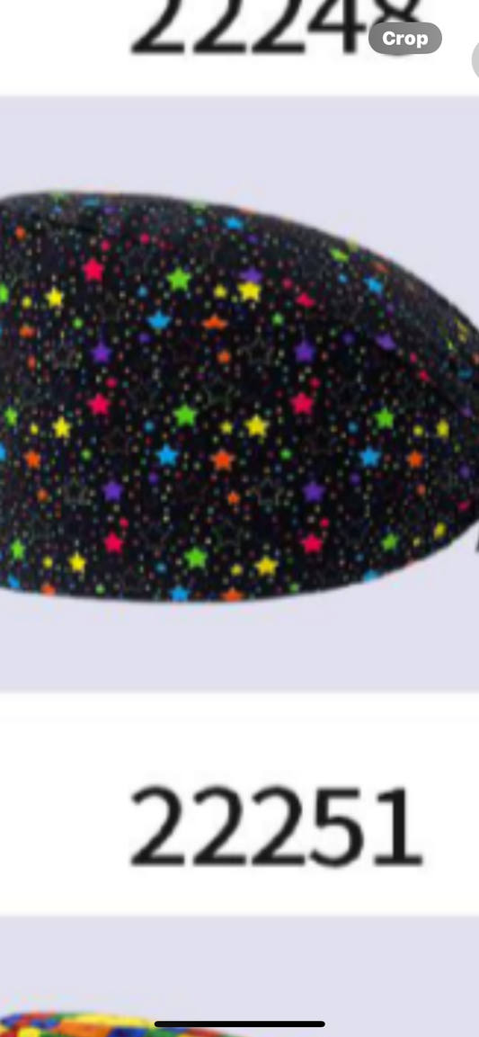 Midnight Stars Surgical Cap