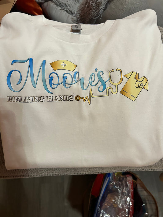 Popping White T-Shirt